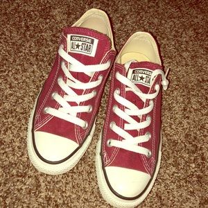 Maroon Burgundy Converse